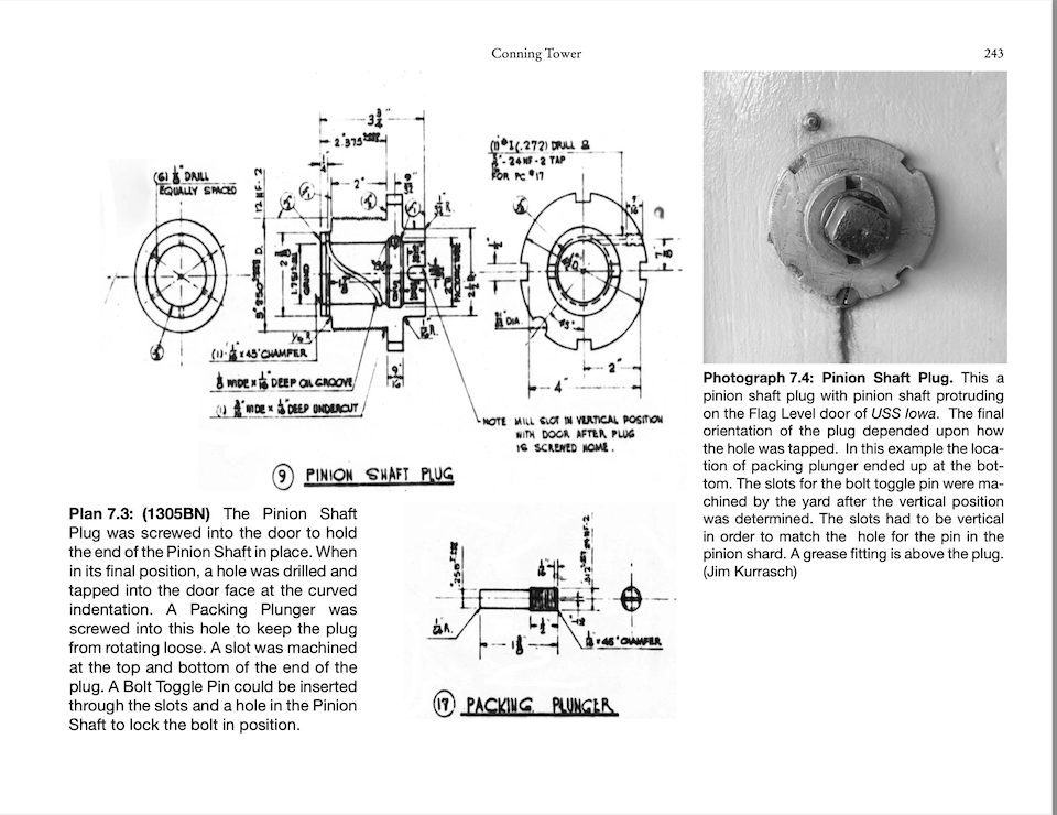 Pinion Shaft Plug